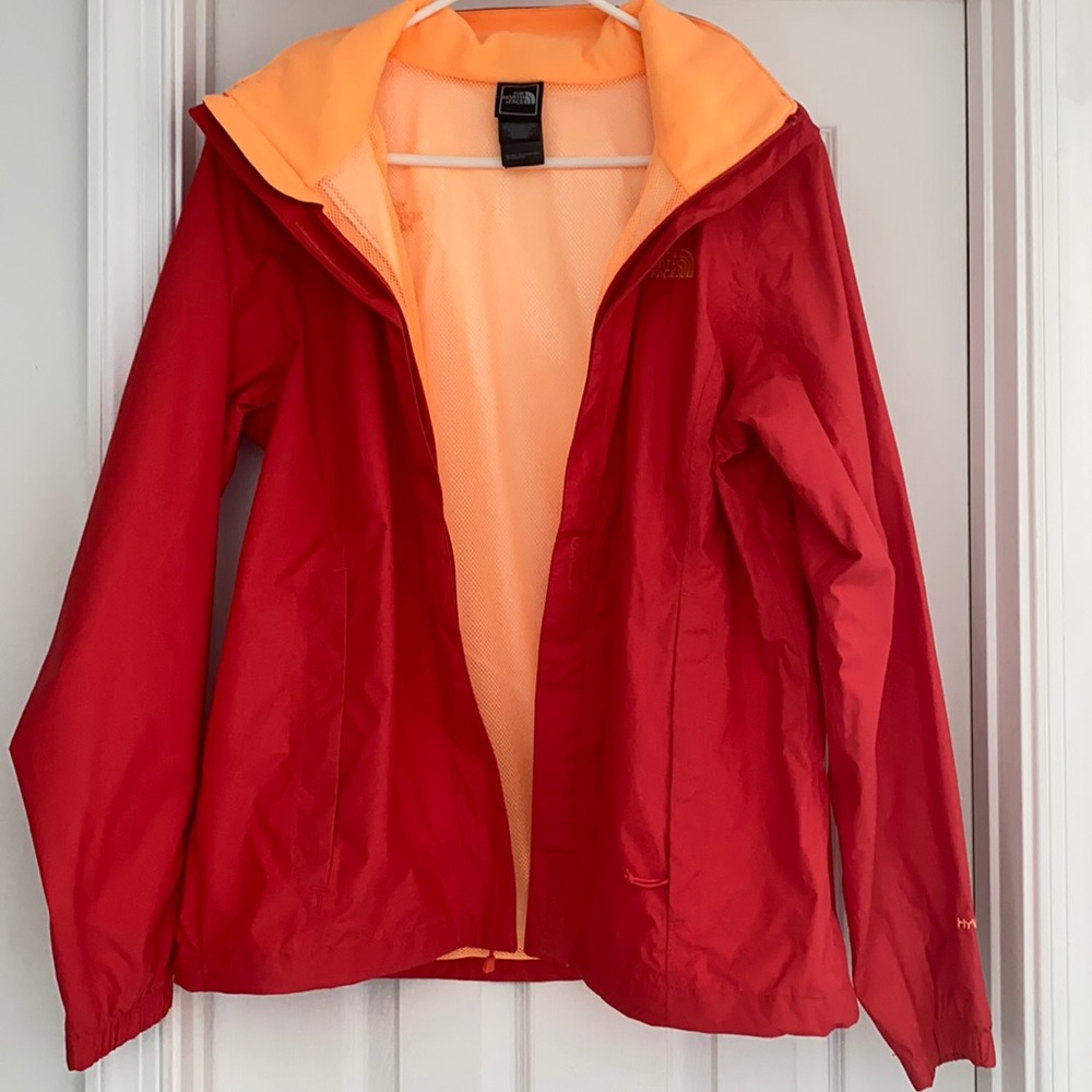 The North Face rain coat